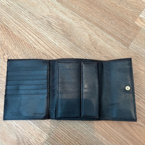 Leopard print Vint Prada wallet - Picture 4 of 5